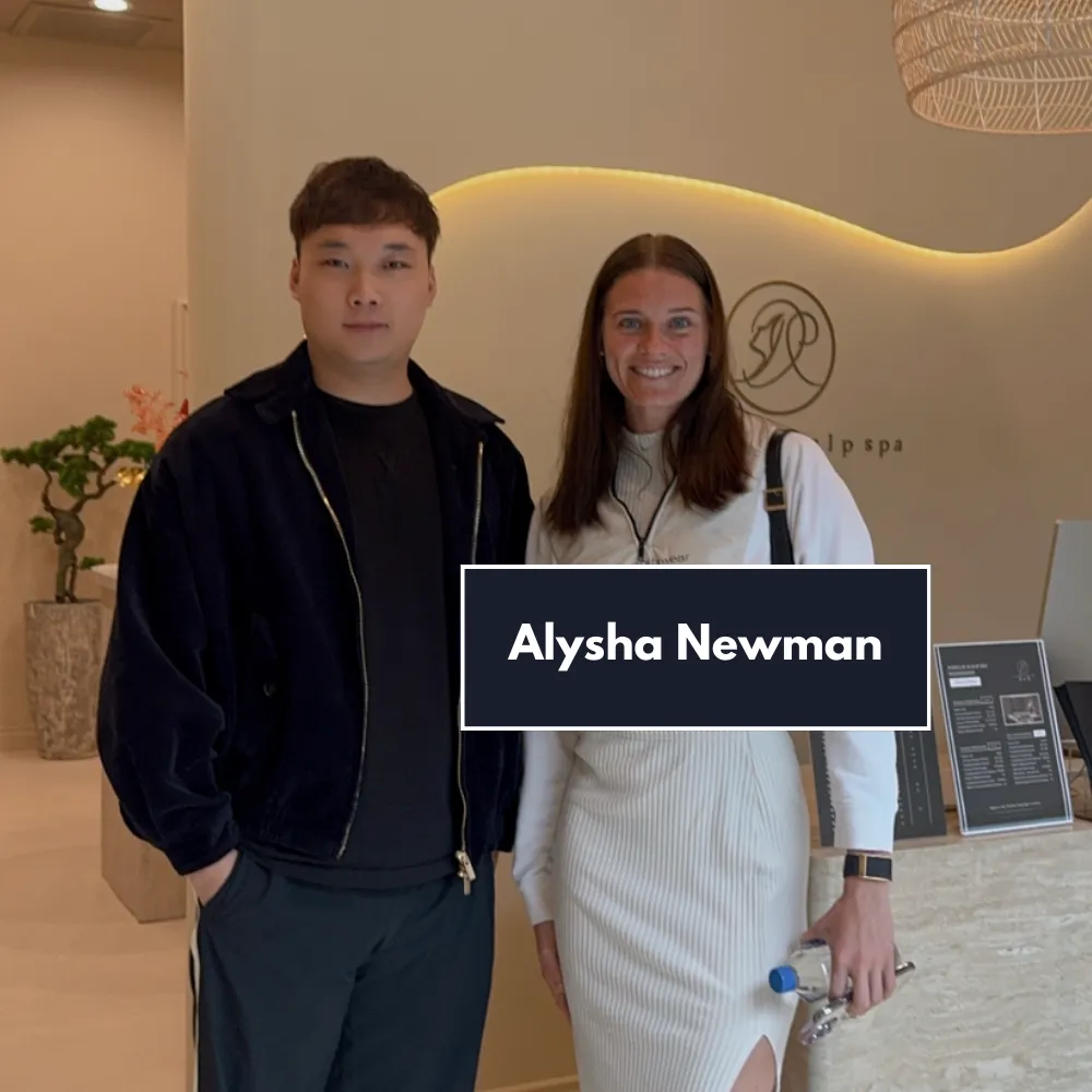 Alysha Newman at Purelux